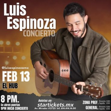 Luis Espinoza en el HUB 13 de feb